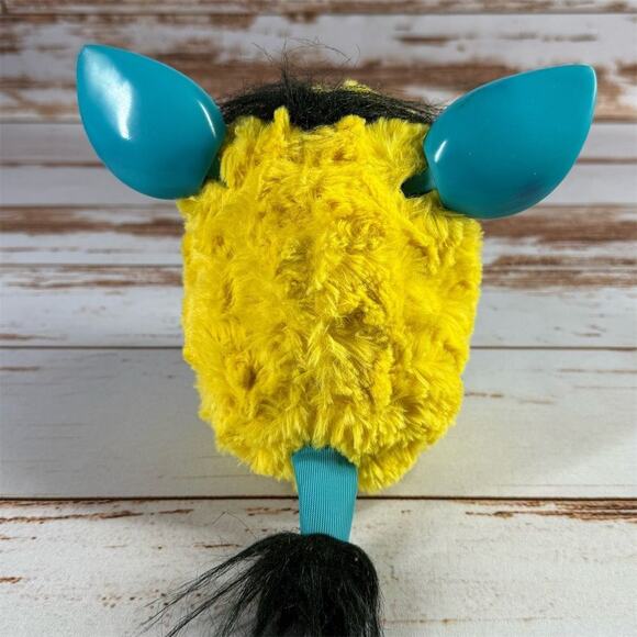 Hasbro 2012 Furby Lightning Zap Yellow Teal Interactive Pet Toy - Picture 3 of 6